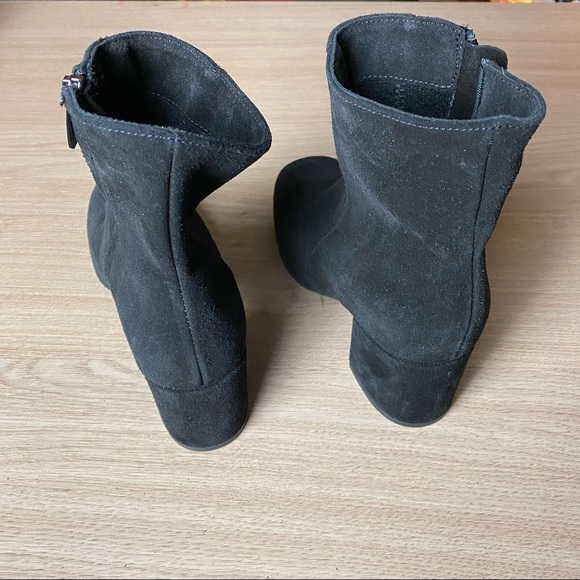 La Canadienne Woman Jiji Suede boot Women’s Size 6 rounded toe Italian suede EUC - Picture 4 of 5